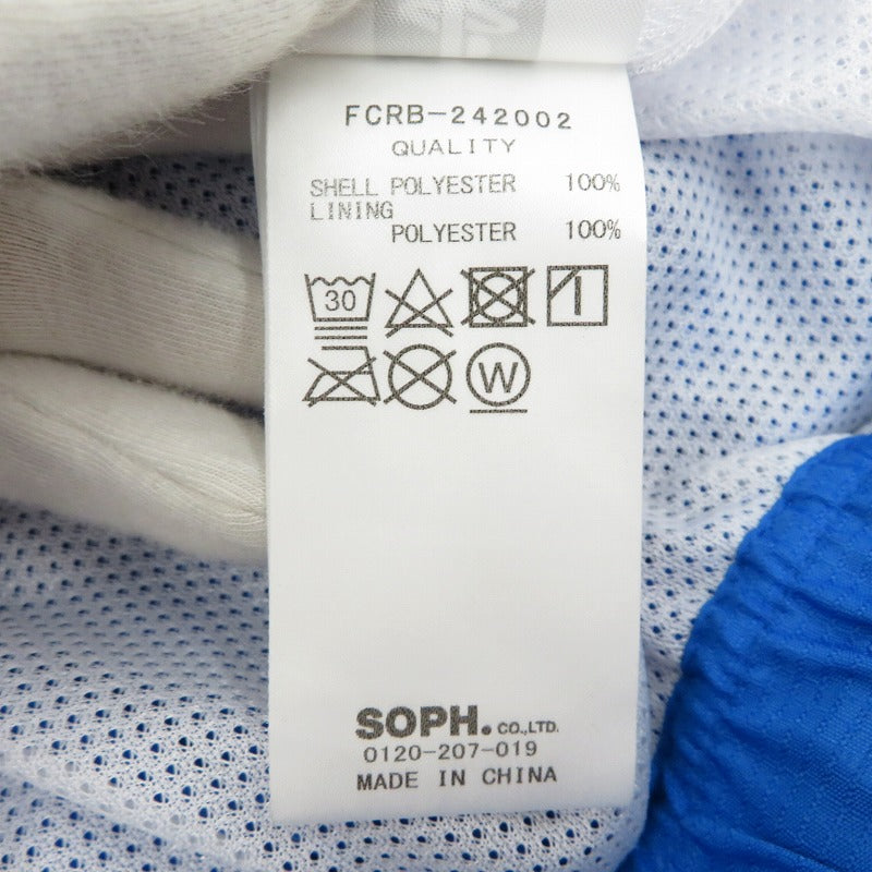 FCRB | エフシーアールビー ×Playstation WARM UP PANTS パンツ FCRB-242002 ブルー サイズ：M【瀬戸大橋店】