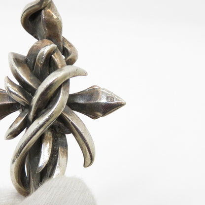M'S COLLECTION | エムズコレクション TENTACLES CROSS PENDANT L ペンダントトップ X0238 シルバー【瀬戸大橋店】