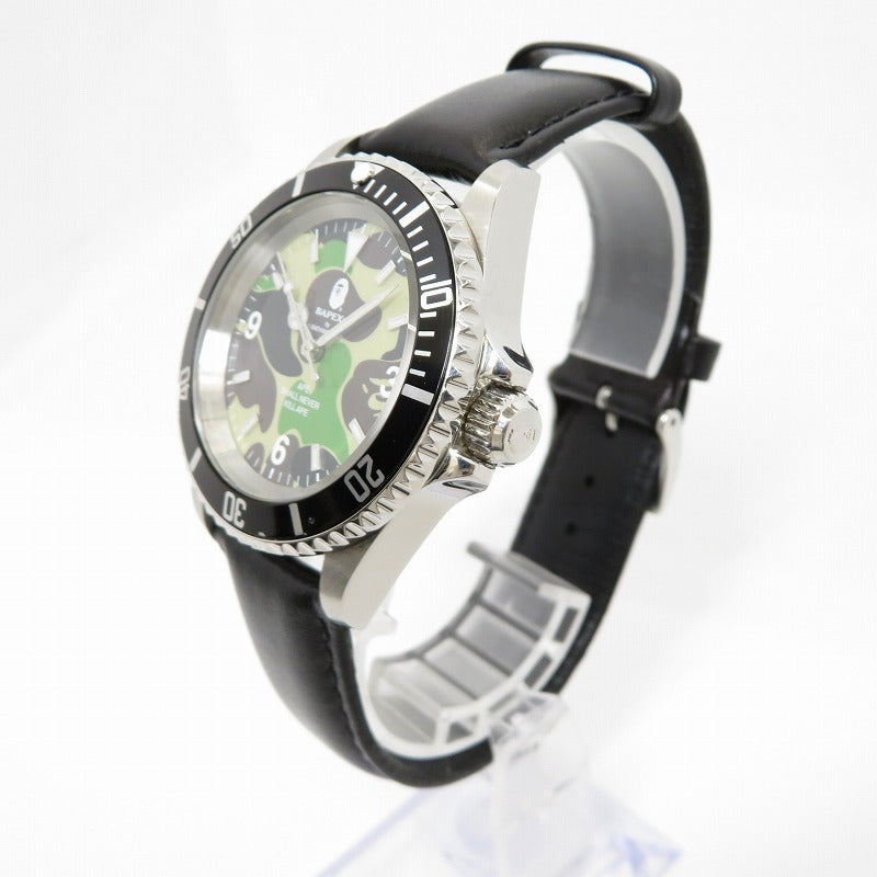 A BATHING APE | アベイシングエイプ TYPE1 BAPEX M 腕時計 カモ【瀬戸大橋店】