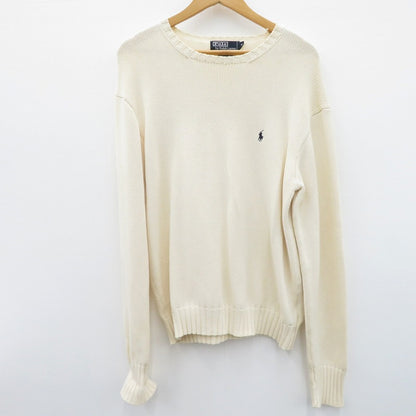 POLO RALPH LAUREN | ポロ・ラルフローレン ニット アイボリー サイズ：M【瀬戸大橋店】