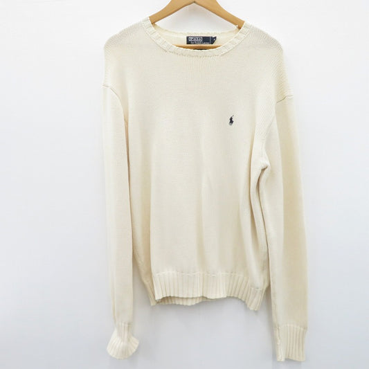 POLO RALPH LAUREN | ポロ・ラルフローレン ニット アイボリー サイズ：M【瀬戸大橋店】