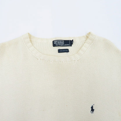 POLO RALPH LAUREN | ポロ・ラルフローレン ニット アイボリー サイズ：M【瀬戸大橋店】