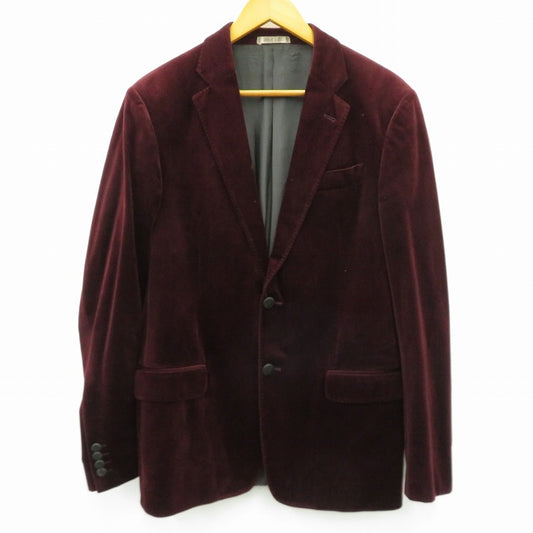 ARMANI COLLEZIONI | アルマーニコレッツォーニ テーラードジャケット ボルドー/バーガンディー サイズ：48【瀬戸大橋店】