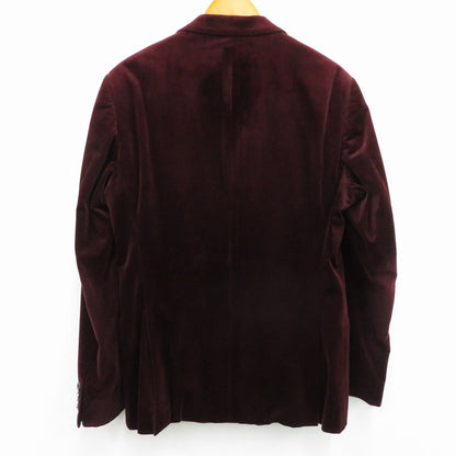 ARMANI COLLEZIONI | アルマーニコレッツォーニ テーラードジャケット ボルドー/バーガンディー サイズ：48【瀬戸大橋店】
