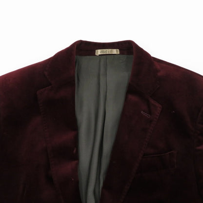 ARMANI COLLEZIONI | アルマーニコレッツォーニ テーラードジャケット ボルドー/バーガンディー サイズ：48【瀬戸大橋店】