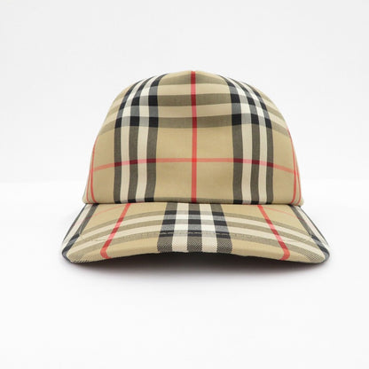 BURBERRY | バーバリー HEAVY COTTON CHECK TRUCKER CAP キャップ 8026929 ベージュ サイズ：L【瀬戸大橋店】