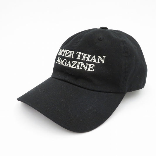 BTG MAGAZINE CAP キャップ ブラック【瀬戸大橋店】