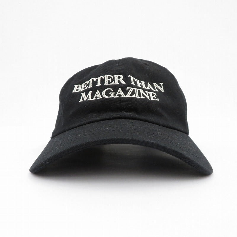BTG MAGAZINE CAP キャップ ブラック【瀬戸大橋店】