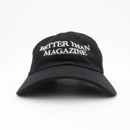 BTG MAGAZINE CAP キャップ ブラック【瀬戸大橋店】
