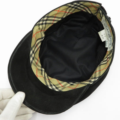 Burberry's | バーバリーズ ﾗﾑﾚｻﾞｰ ハンチング ブラック サイズ：M【瀬戸大橋店】