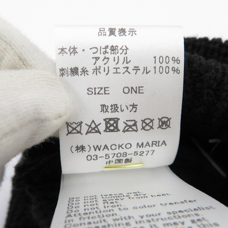 WACKOMARIA | ワコマリア ×NEW ERA/BALACLAVA その他帽子 25FW-WMA-CP04 ブラック【瀬戸大橋店】