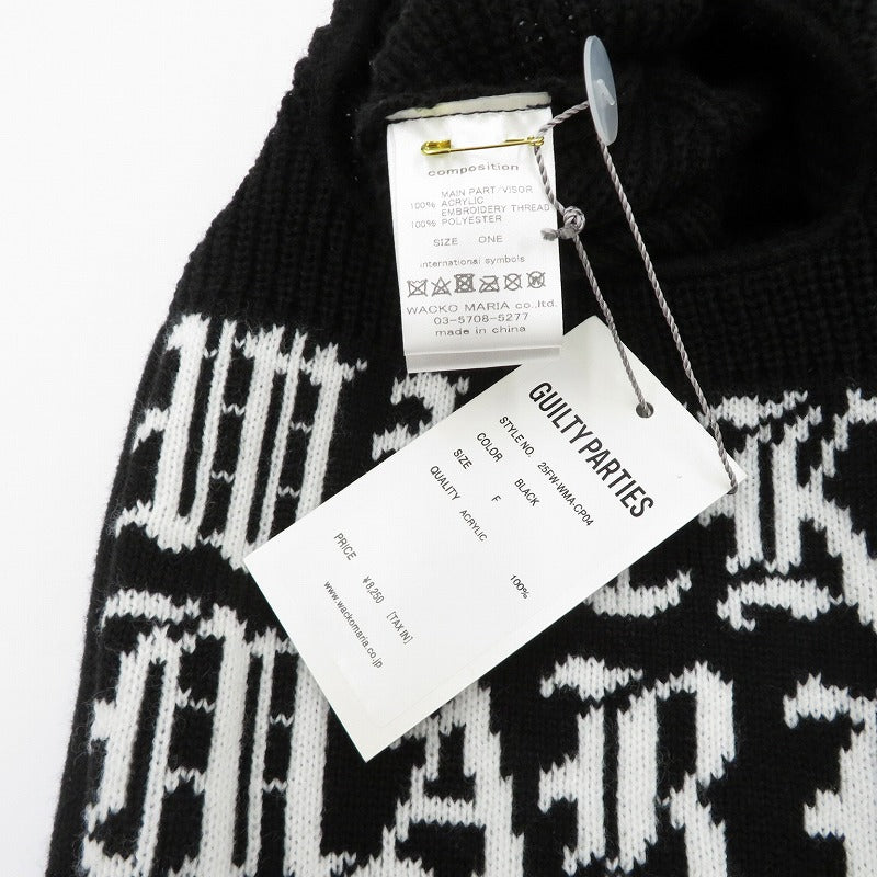 WACKOMARIA | ワコマリア KNIT WATCH CAP その他帽子 25FW-WMA-CP04 ブラック【瀬戸大橋店】