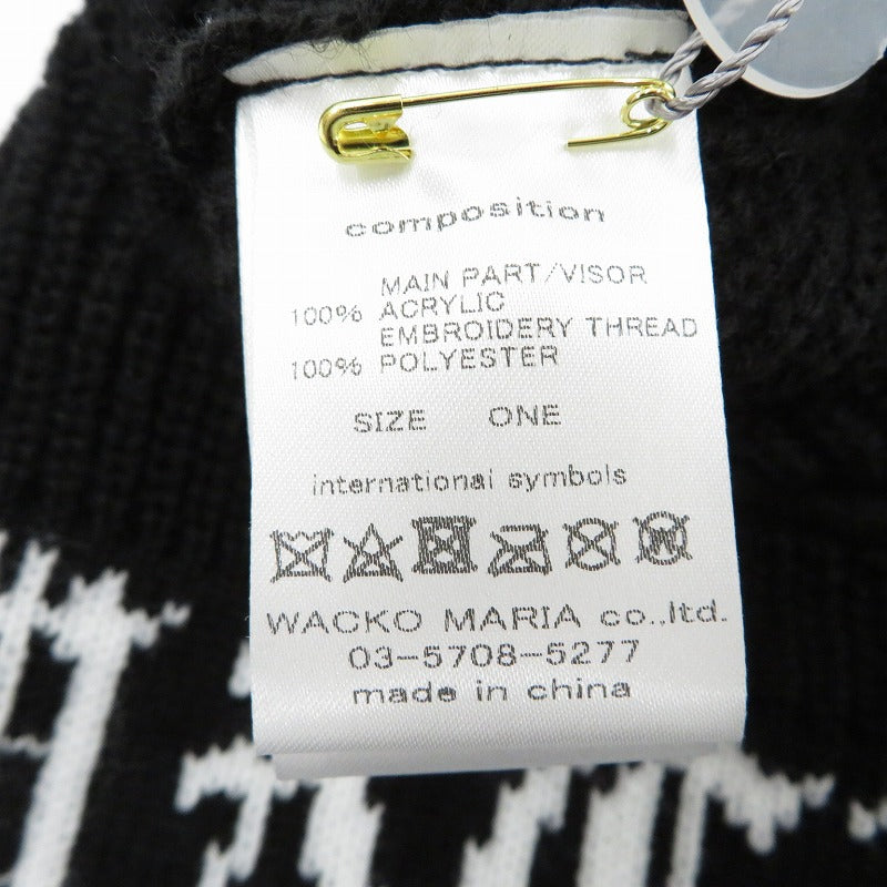 WACKOMARIA | ワコマリア KNIT WATCH CAP その他帽子 25FW-WMA-CP04 ブラック【瀬戸大橋店】