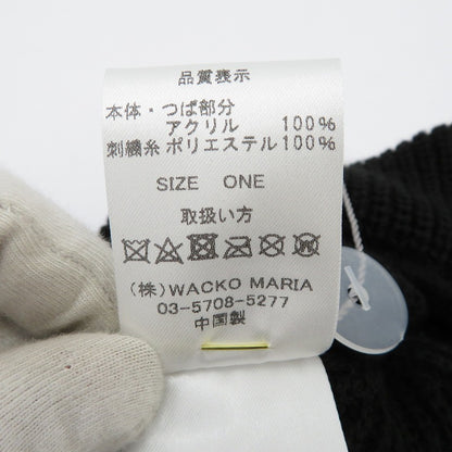 WACKOMARIA | ワコマリア KNIT WATCH CAP その他帽子 25FW-WMA-CP04 ブラック【瀬戸大橋店】