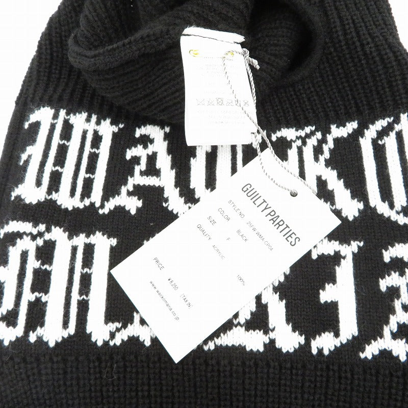 WACKOMARIA | ワコマリア KNIT WATCH CAP その他帽子 25FW-WMA-CP04 ブラック【瀬戸大橋店】