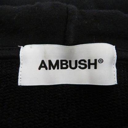 AMBUSH | アンブッシュ ワークショップフーディー AMBUSH パーカー ブラック サイズ：L【瀬戸大橋店】