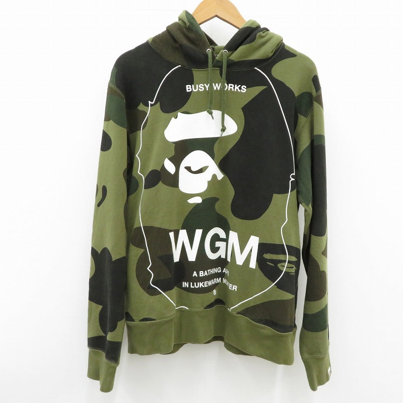 A BATHING APE | アベイシングエイプ パーカー カモ サイズ：L【瀬戸大橋店】