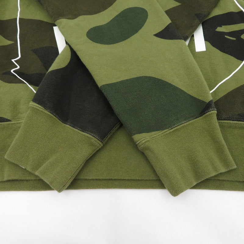A BATHING APE | アベイシングエイプ パーカー カモ サイズ：L【瀬戸大橋店】