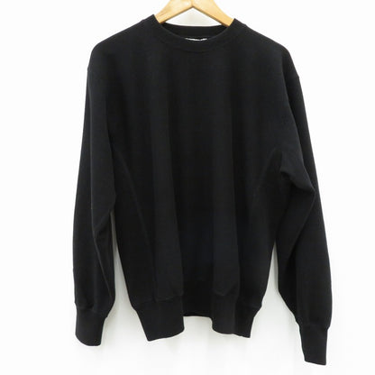 AURALEE | オーラリー SMOOTH SOFT BD SWEAT P/O スウェット A26SP0TU ブラック サイズ：4【瀬戸大橋店】