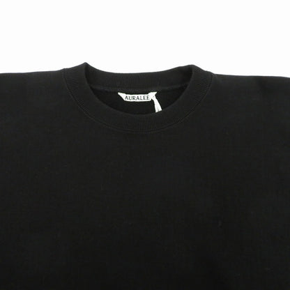AURALEE | オーラリー SMOOTH SOFT BD SWEAT P/O スウェット A26SP0TU ブラック サイズ：4【瀬戸大橋店】