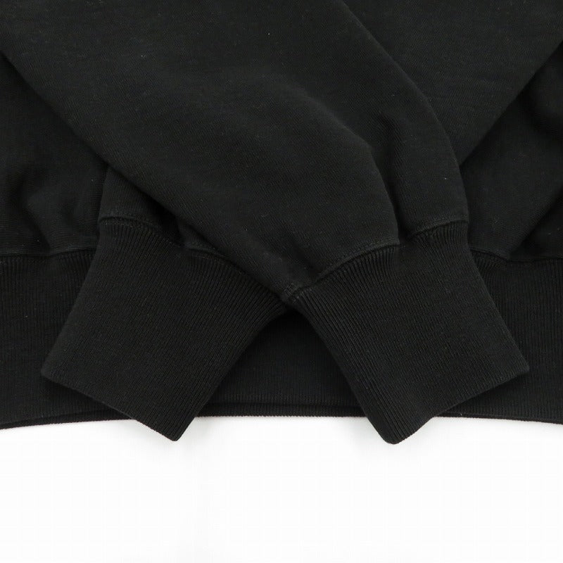 AURALEE | オーラリー SMOOTH SOFT BD SWEAT P/O スウェット A26SP0TU ブラック サイズ：4【瀬戸大橋店】