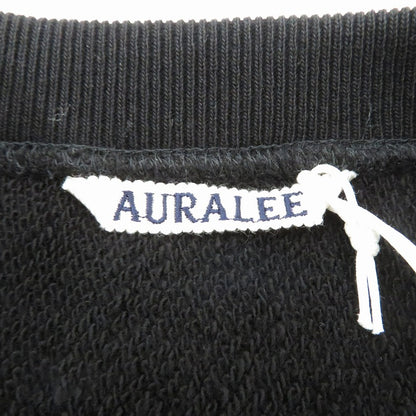 AURALEE | オーラリー SMOOTH SOFT BD SWEAT P/O スウェット A26SP0TU ブラック サイズ：4【瀬戸大橋店】