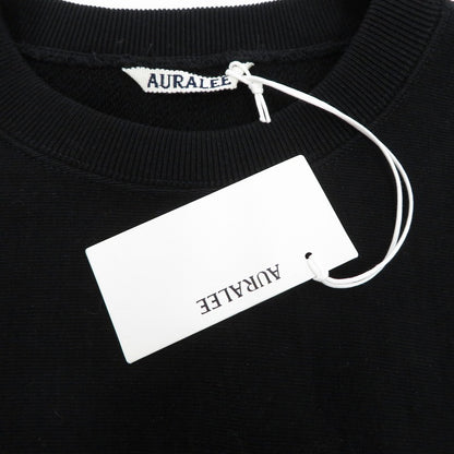 AURALEE | オーラリー SMOOTH SOFT BD SWEAT P/O スウェット A26SP0TU ブラック サイズ：4【瀬戸大橋店】