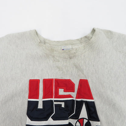 Champion | チャンピオン ﾘﾊﾞｰｽｳｨｰﾌﾞ/刺?ﾀｸﾞ スウェット グレー サイズ：XL【瀬戸大橋店】