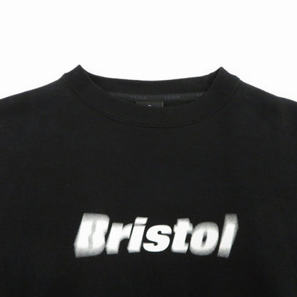 FCRB | エフシーアールビー BLURREDLOGOCREWNECKSWEAT スウェット 242094 ブラック サイズ：L【瀬戸大橋店】