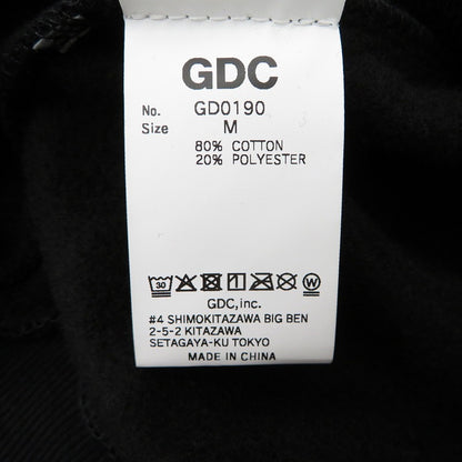 GDC | ジーディーシー kinski hoodie パーカー GD0190 ブラック サイズ：M【瀬戸大橋店】