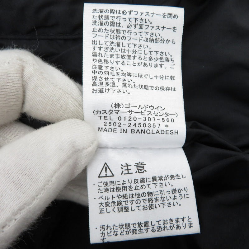 THE NORTH FACE | ザ・ノースフェイス ヌプシジャケット ダウンジャケット ND92555 ブラック サイズ：M【瀬戸大橋店】