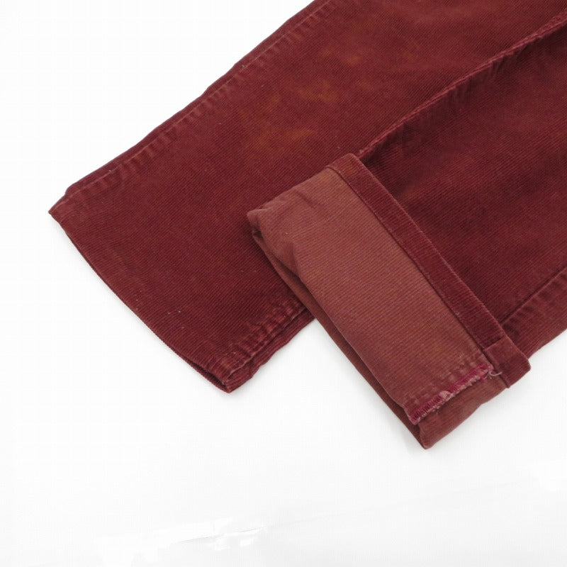 Levi's | リーバイス 白タブ ボタン裏11 その他ボトムス ボルドー/バーガンディー【瀬戸大橋店】