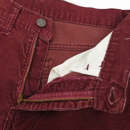 Levi's | リーバイス 白タブ ボタン裏11 その他ボトムス ボルドー/バーガンディー【瀬戸大橋店】