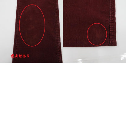 Levi's | リーバイス 白タブ ボタン裏11 その他ボトムス ボルドー/バーガンディー【瀬戸大橋店】