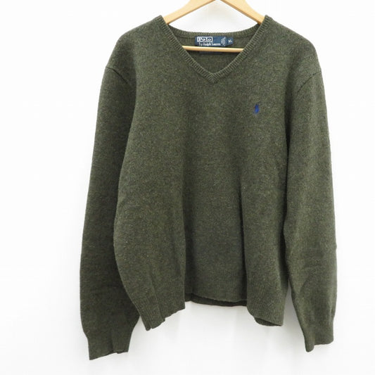 POLO RALPH LAUREN | ポロ・ラルフローレン ニット カーキ サイズ：XL【瀬戸大橋店】