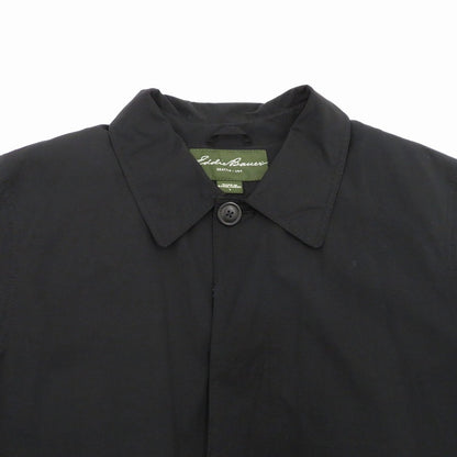 Eddie Bauer | エディー・バウアー 2WAY ステンカラーコート ブラック サイズ：L【瀬戸大橋店】