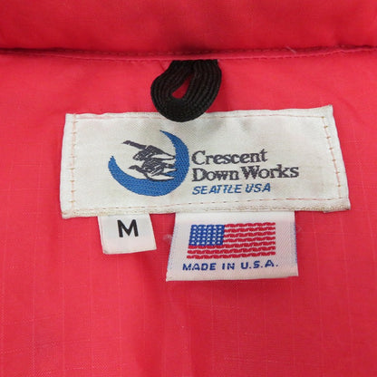 Crescent Down Works | クレセントダウンワークス ダウンジャケット レッド サイズ：M【瀬戸大橋店】