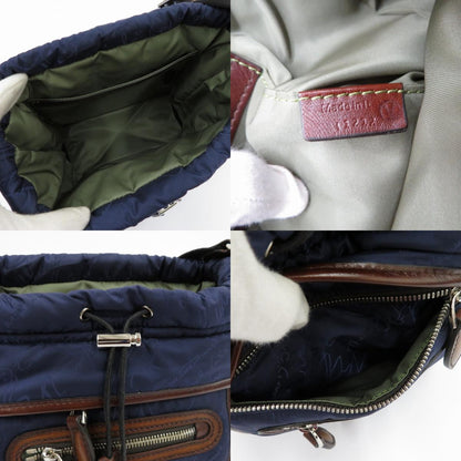 Berluti | ベルルッティ ナイロン スクリット メッセンジャーバッグ ショルダーバッグ I 1212 ネイビー【瀬戸大橋店】