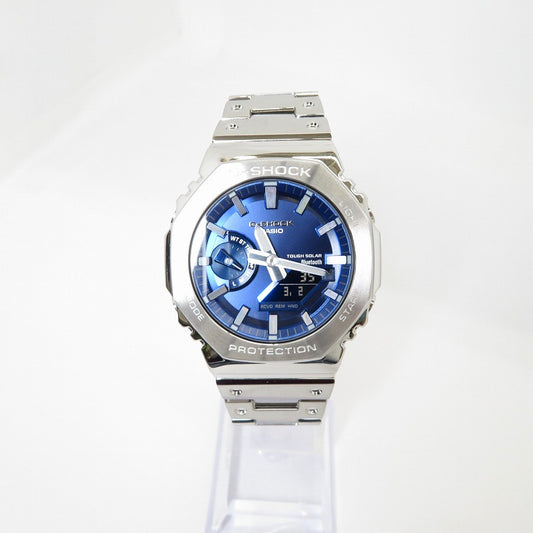 G-SHOCK | ジーショック FULL METAL/2100 Series 腕時計 GM-B2100AD-2AJF シルバー【瀬戸大橋店】