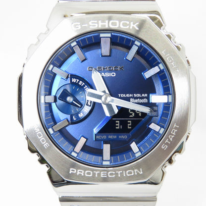 G-SHOCK | ジーショック FULL METAL/2100 Series 腕時計 GM-B2100AD-2AJF シルバー【瀬戸大橋店】