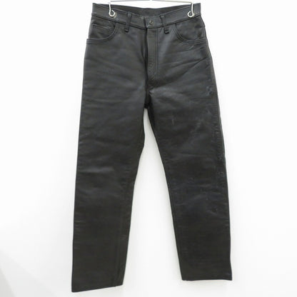 AERO LEATHER | エアロレザー パンツ ブラック【瀬戸大橋店】