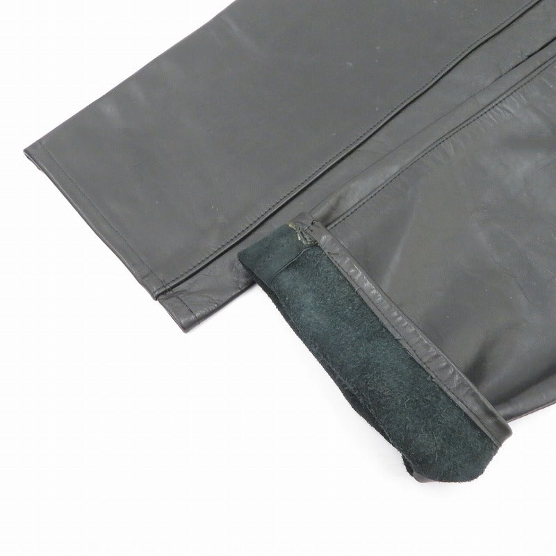 AERO LEATHER | エアロレザー パンツ ブラック【瀬戸大橋店】