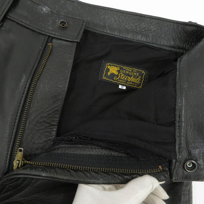 AERO LEATHER | エアロレザー パンツ ブラック【瀬戸大橋店】