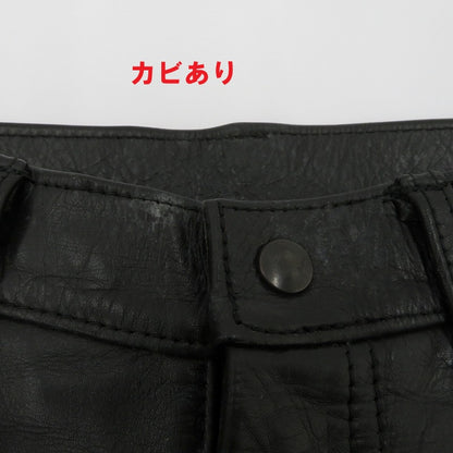 AERO LEATHER | エアロレザー パンツ ブラック【瀬戸大橋店】