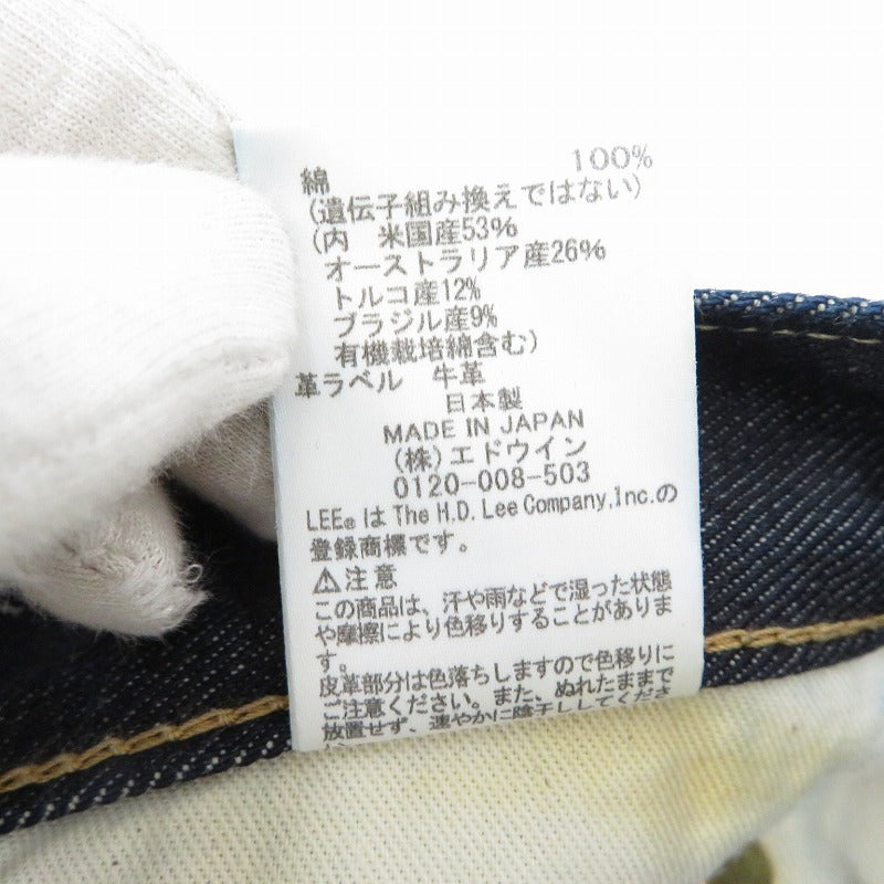 Lee | リー AMERICAN RIDERS デニムパンツ LM8101 ブルー サイズ：30【瀬戸大橋店】