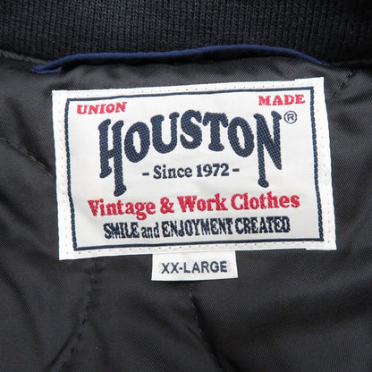 HOUSTON | ヒューストン Light MA-1 Flight JKT ミリタリージャケット 51308 ネイビー サイズ：XXL【瀬戸大橋店】