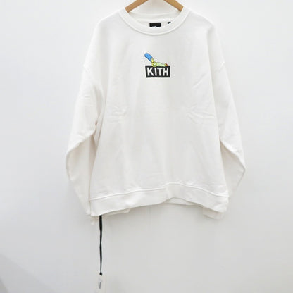 KITH | キース x THE SIMPSONS Marge crewneck スウェット ホワイト サイズ：XXL【瀬戸大橋店】