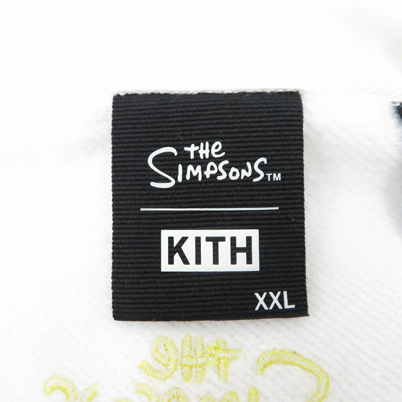 KITH | キース x THE SIMPSONS Marge crewneck スウェット ホワイト サイズ：XXL【瀬戸大橋店】
