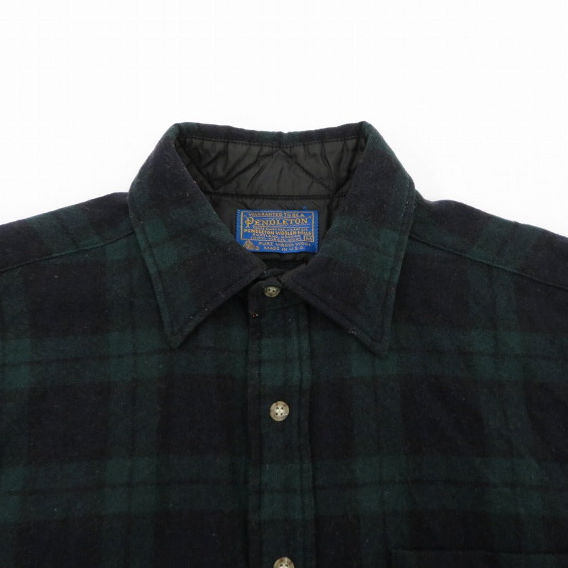 PENDLETON | ペンドルトン USA製 長袖シャツ グリーン サイズ：M【瀬戸大橋店】