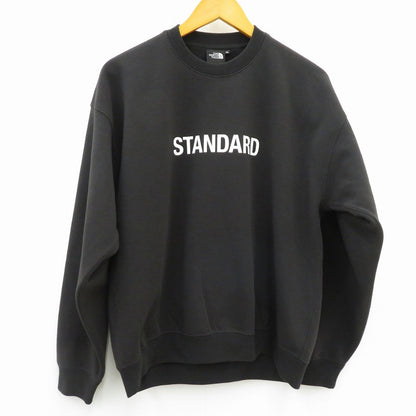 THE NORTH FACE | ザ・ノースフェイス STANDARD CREW スウェット NT62537R ブラック サイズ：M【瀬戸大橋店】